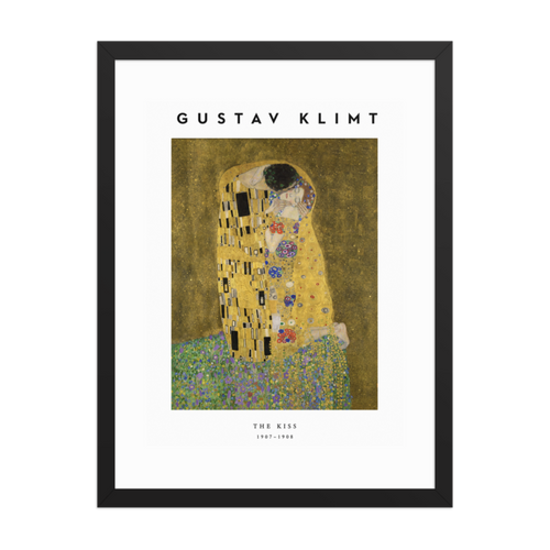 The Kiss Framed Art Print