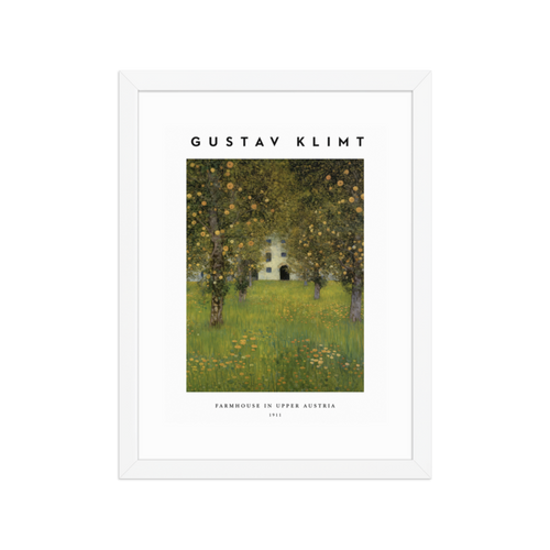Farmhouse in Upper Austria Framed Art Print