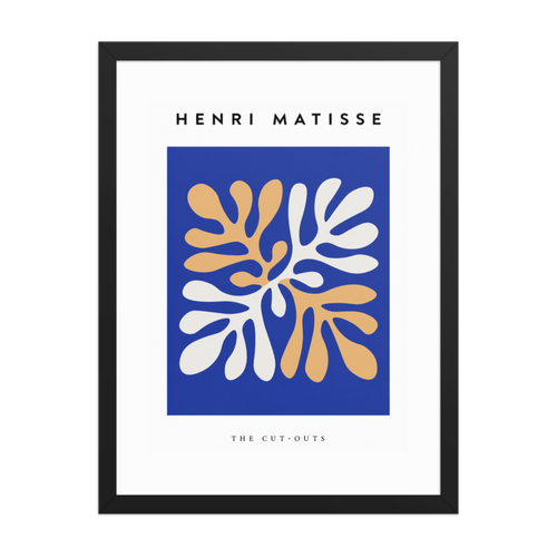 The Cut-Outs Framed Art Print