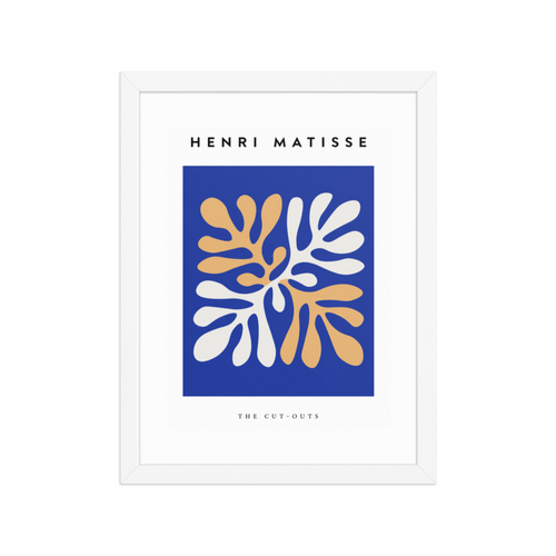 The Cut-Outs Framed Art Print