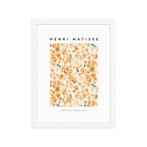Papiers Découpés Framed Art Print