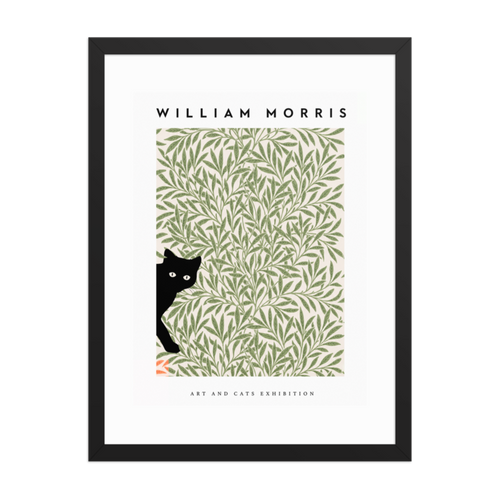 Art and Cats Exhibition Framed Art Print