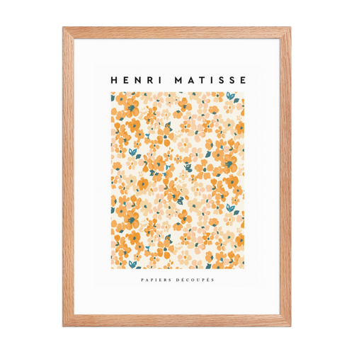 Papiers Découpés Framed Art Print