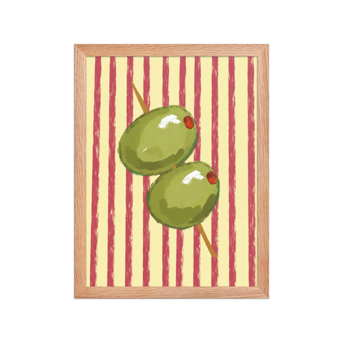 Pimento Green Framed Art Print