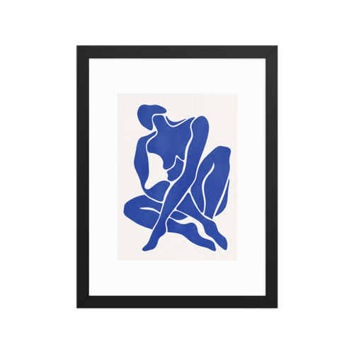 Blue Reverie Framed Art Print