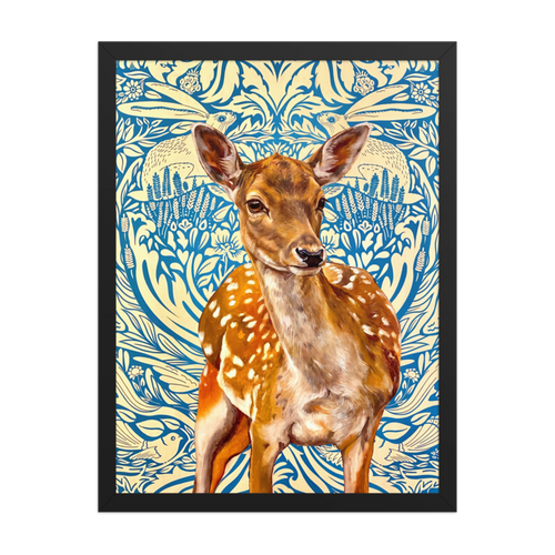 Fallow Deer Framed Art Print