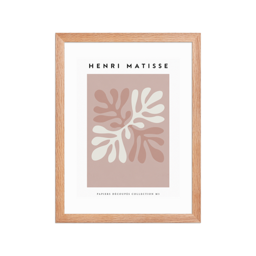 Papiers Découpés Collection M5 Framed Art Print