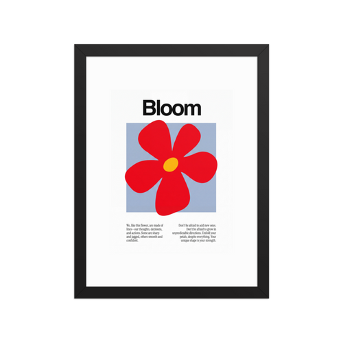 Bloom Framed Art Print