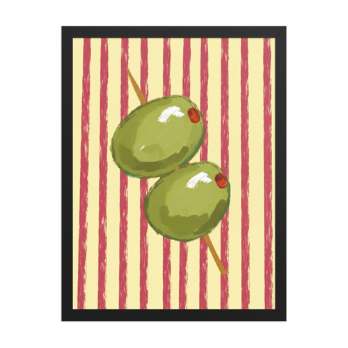 Pimento Green Framed Art Print