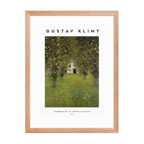 Farmhouse in Upper Austria Framed Art Print