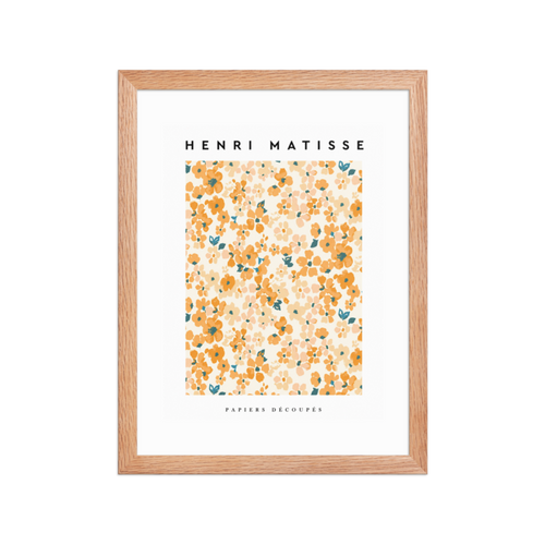 Papiers Découpés Framed Art Print