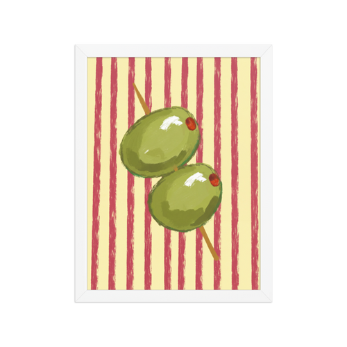 Pimento Green Framed Art Print