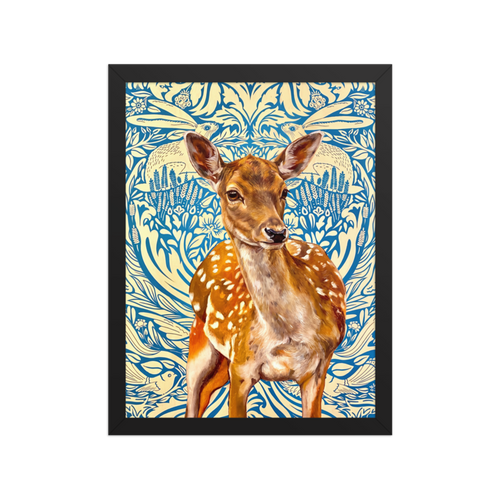Fallow Deer Framed Art Print