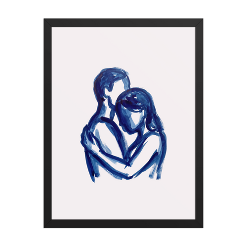 Held Framed Art Print