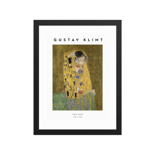 The Kiss Framed Art Print