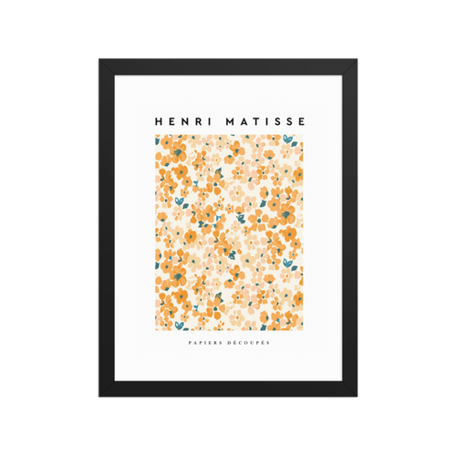 Papiers Découpés Framed Art Print