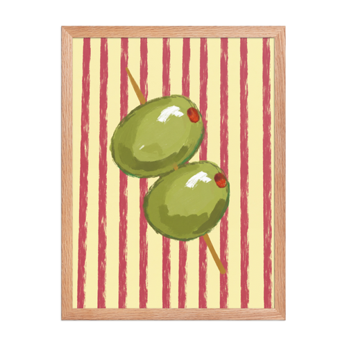Pimento Green Framed Art Print