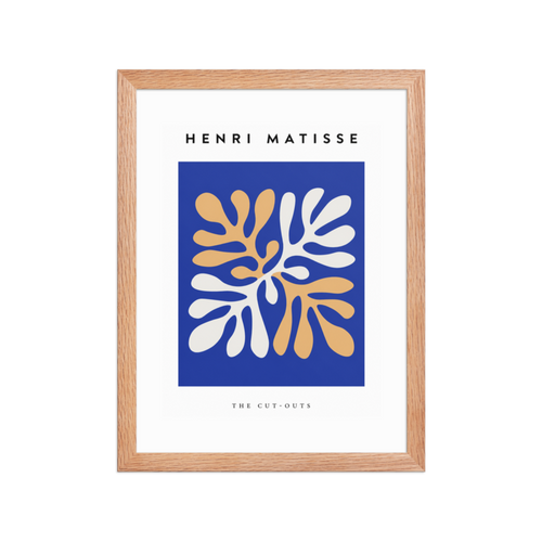 The Cut-Outs Framed Art Print