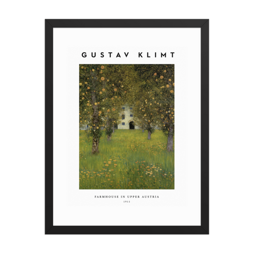 Farmhouse in Upper Austria Framed Art Print