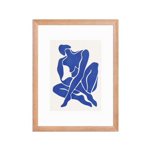 Blue Reverie Framed Art Print