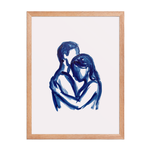 Held Framed Art Print