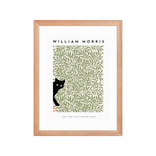 Art and Cats Exhibition Framed Art Print