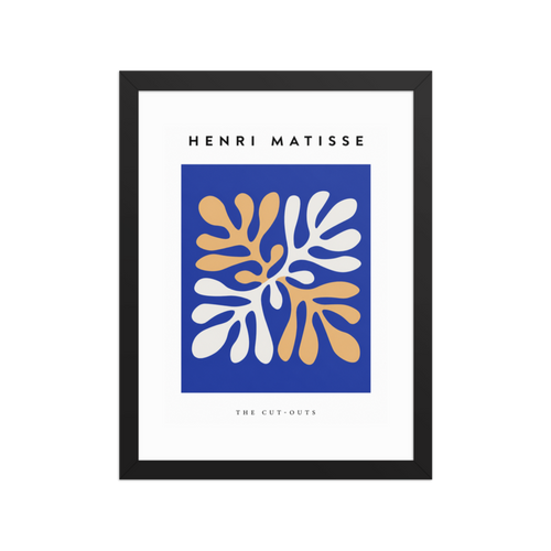 The Cut-Outs Framed Art Print