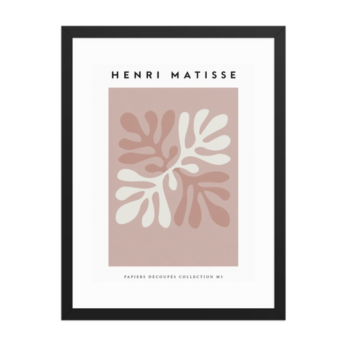 Papiers Découpés Collection M5 Framed Art Print