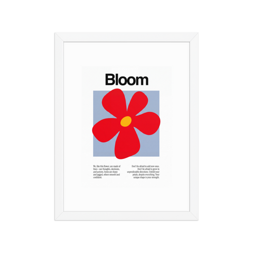 Bloom Framed Art Print