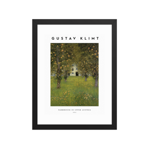 Farmhouse in Upper Austria Framed Art Print