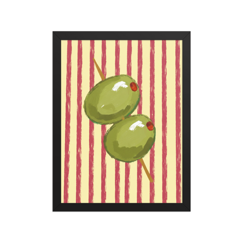 Pimento Green Framed Art Print