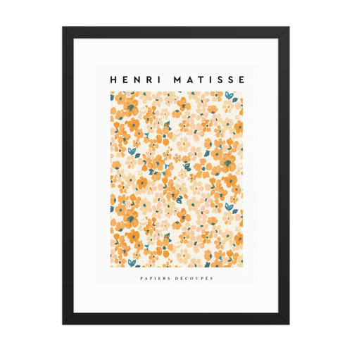Papiers Découpés Framed Art Print