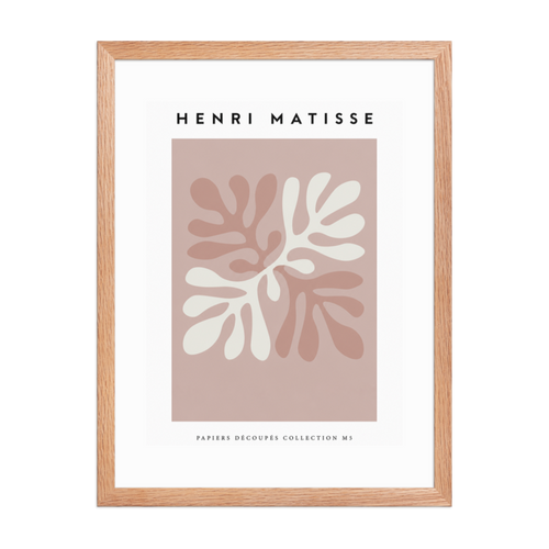 Papiers Découpés Collection M5 Framed Art Print