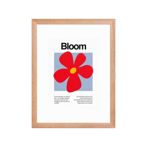 Bloom Framed Art Print