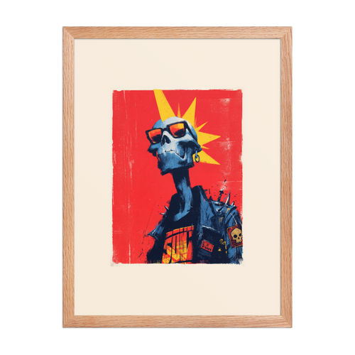 Punk Eternal Framed Art Print